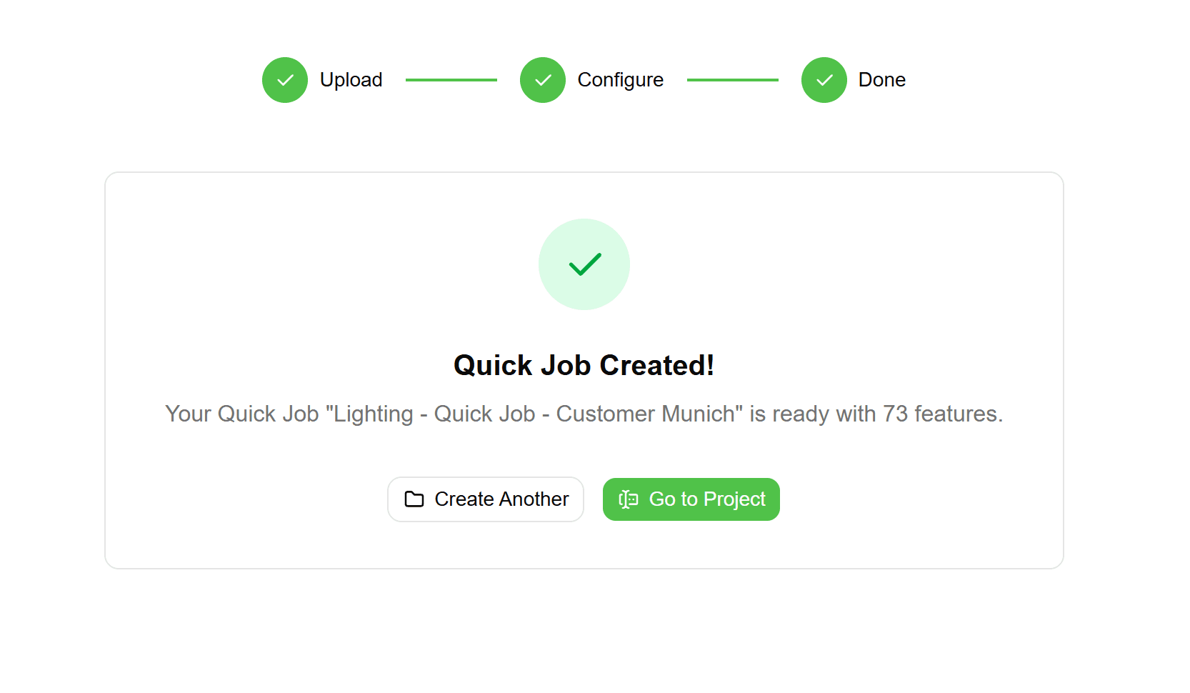 Erkennungsergebnisse prüfen